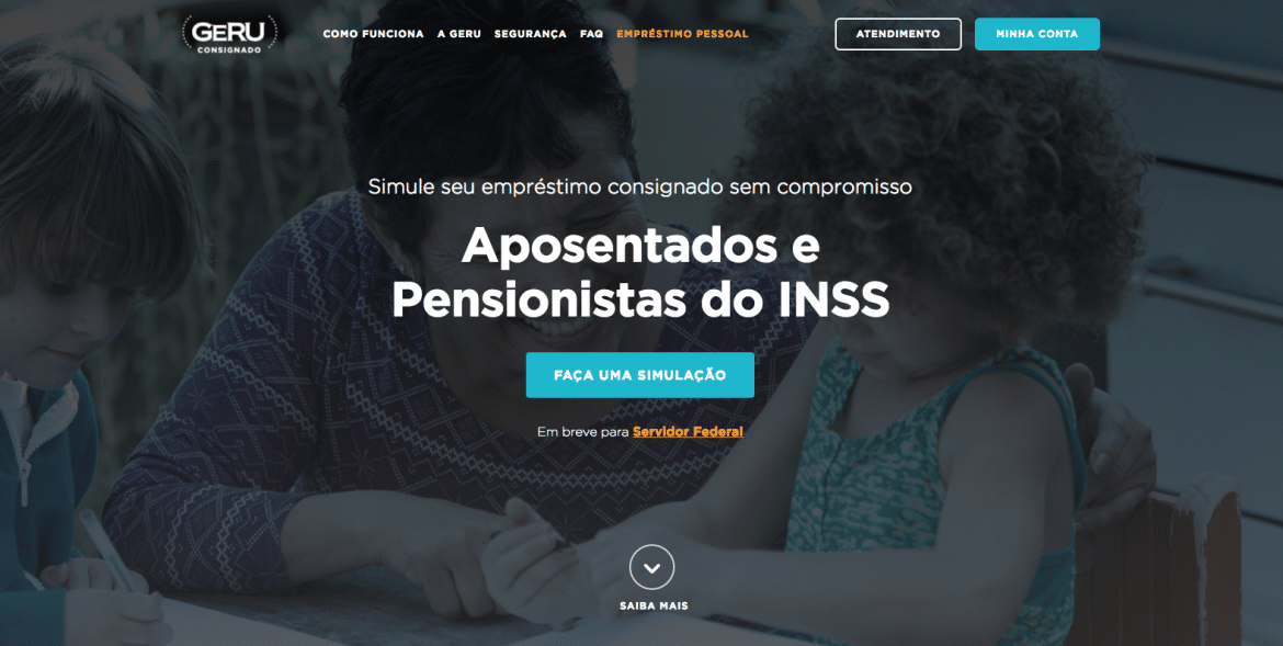Crédito consignado Geru para aposentados e pensionistas do INSS